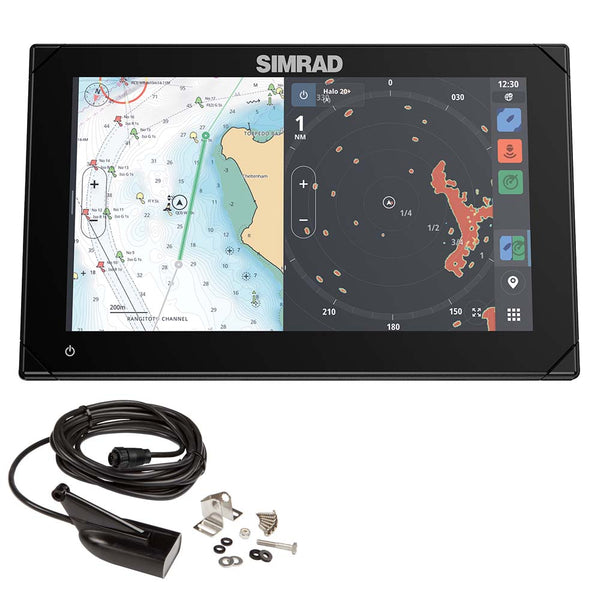 Simrad NSX 3009 9" Combo Chartplotter  Fishfinder w/HDI Transducer