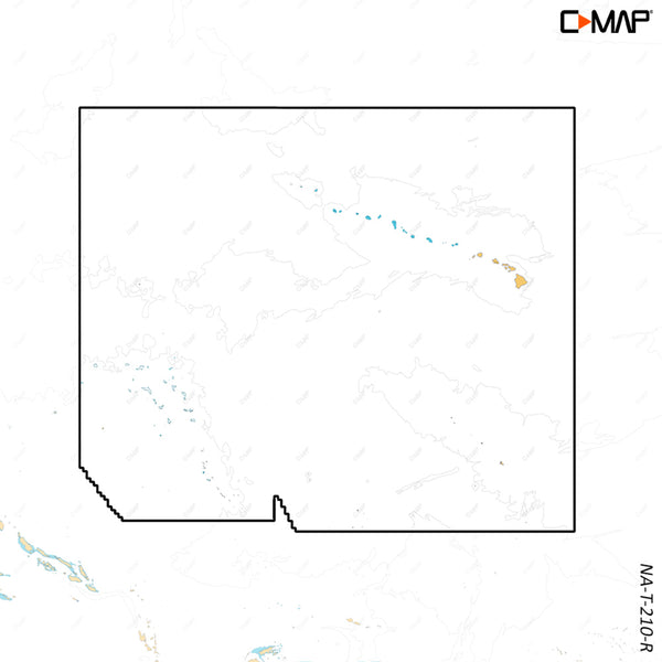 C-MAP REVEAL X - Hawaii Marshall Islands French Polynesia