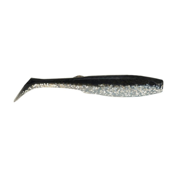 Berkley Gulp! Saltwater PaddleShad - 4" - Black Silver [1520442]