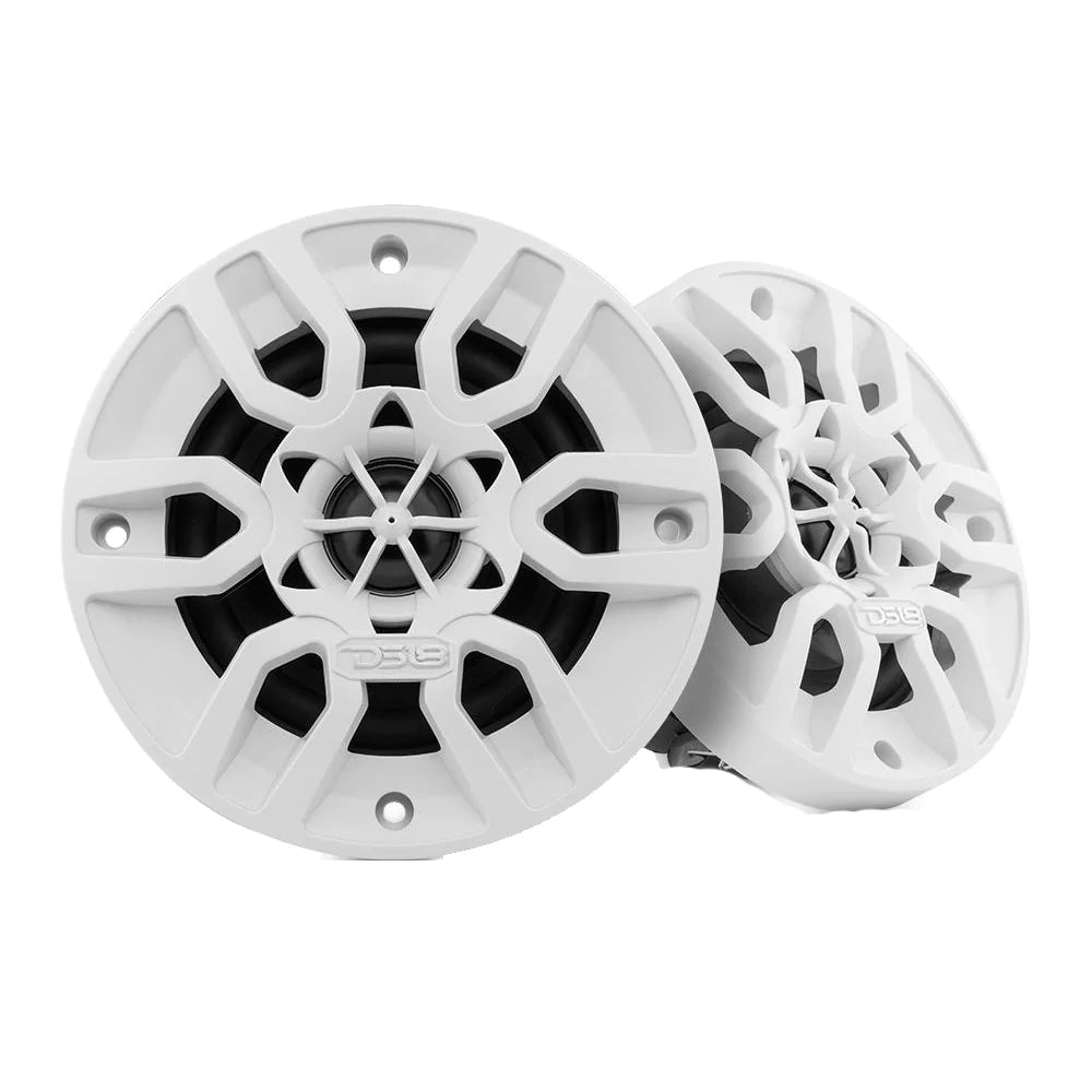 DS18 HYDRO MP4 4&quot; 2-Way Marine Speakers - 150W - White [MP4/WH]