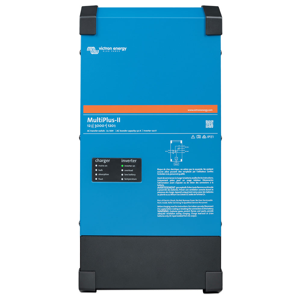 Victron MultiPlus-II 12/3000 - 120-50 - 2x 120V (UL 458)