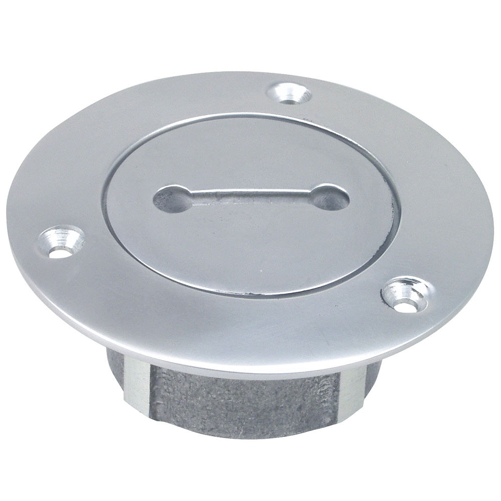 Perko 1&quot; Chrome Unmarked Pipe Deck Plate [0528006CHR]