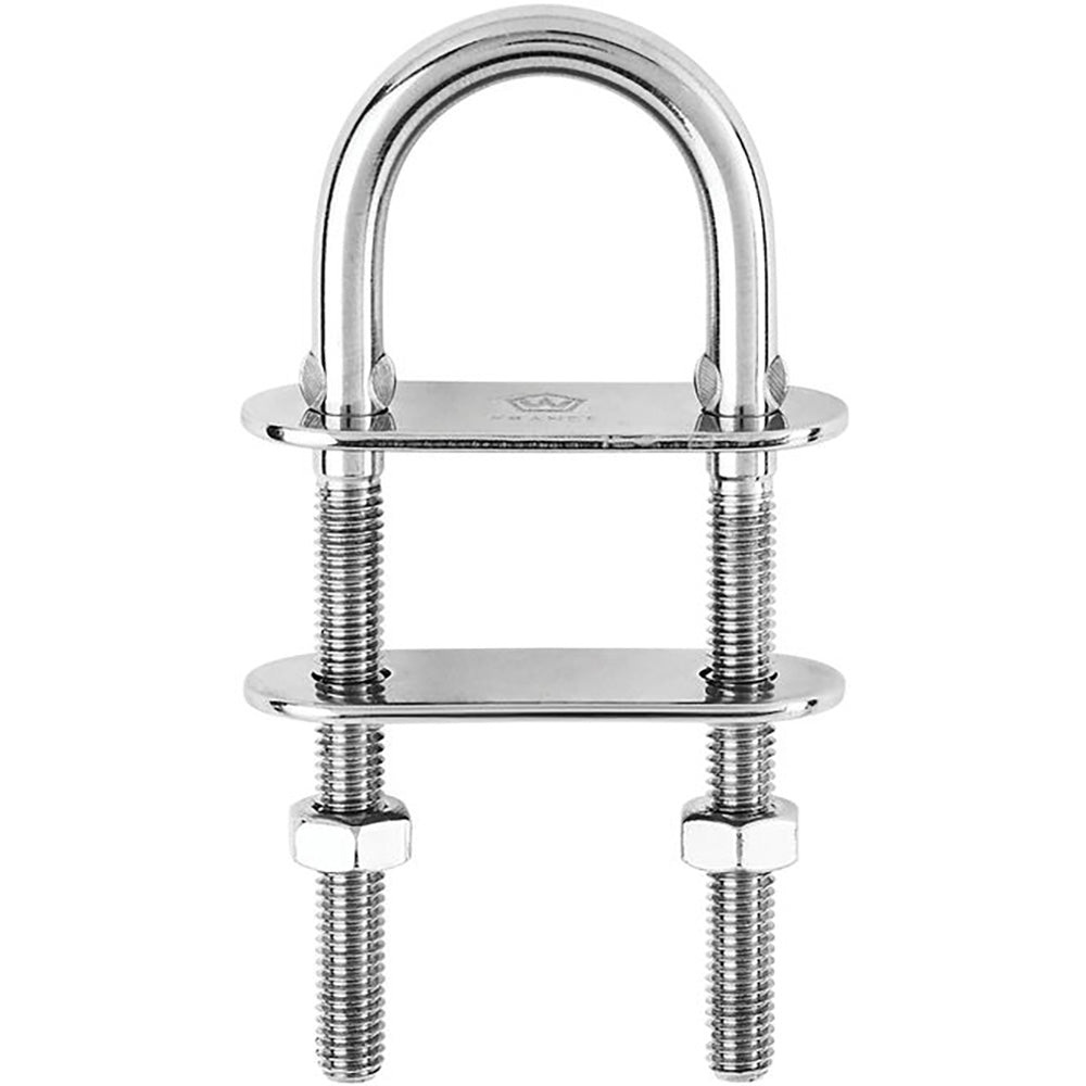 Wichard U-Bolt Pad Eye - 8mm Diameter - 5/16" - 80mm Length - 3-5/32" [6514W]