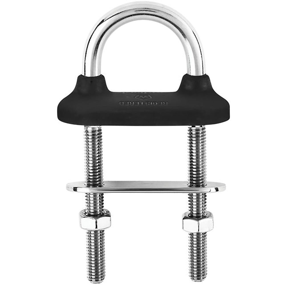 Wichard Black Watertight U-Bolt - 8mm Diameter - 5/16" - 100mm Length - 3-5/16" [65441W]